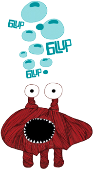 Funny Monsters Pngs - Dibujos Raros Para Dibujar (400x400)