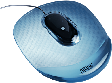 Crystal Gel Mouse Pad - Leitz Gel-rest Crystal 67046 Mouse Mat Translucent (440x330)