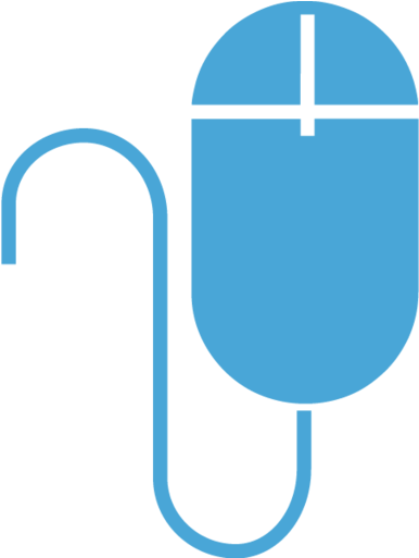 Black Computer Mouse - Graphic Design (750x750)