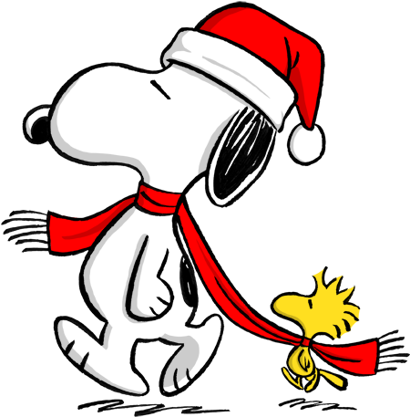 Merry Christmas Dear Readers - Charlie Brown Christmas Snoopy (500x463)