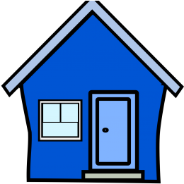 Cute House Clipart Archives - Blaues Haus Clipart (660x293)