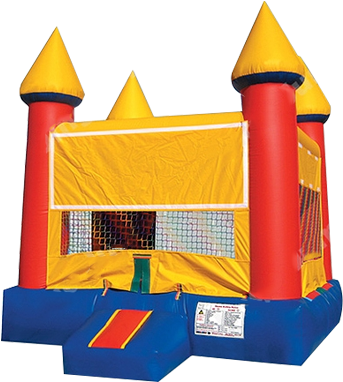Modular Castle - Houston Texans Bounce House (511x383)