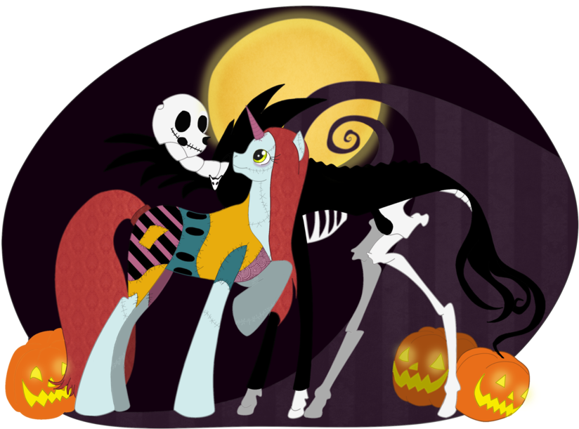 My Little Jack And Sally - Art (900x675)