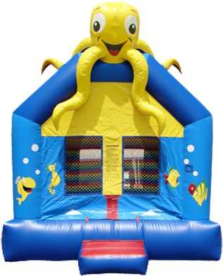 Inflatable Bouncy Castle Vaughan, Woodbridge - Happy Jump Sea Bounce Inflatable (392x400)