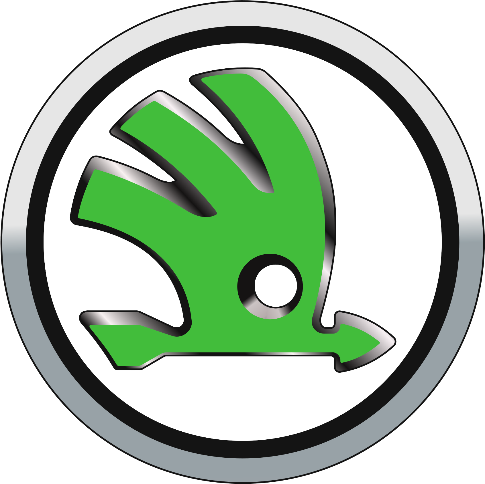Skoda Car Company Logo - Skoda Logo (1736x1727)
