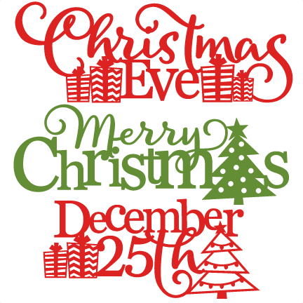 Christmas Phrases Svg Scrapbook Cut File Cute Clipart - Merry Christmas Miss Cute (432x432)