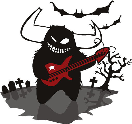 Halloween Songs - Halloween Music Png (531x478)