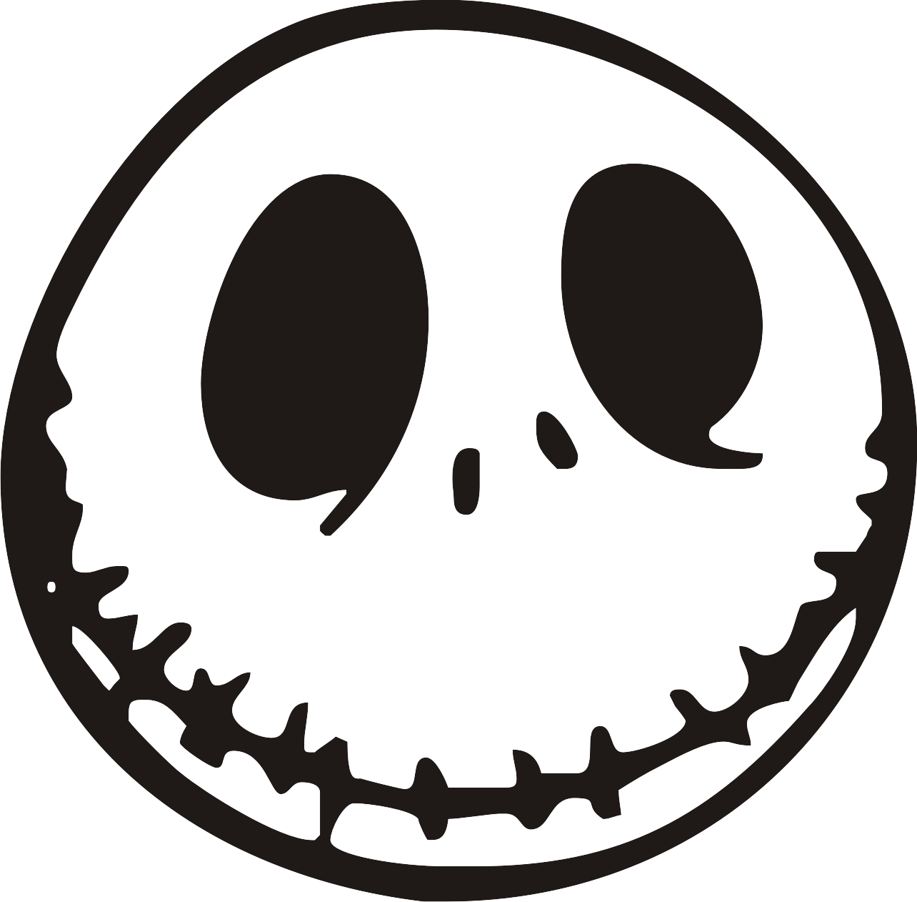 Jack Skellington The Nightmare Before Christmas - Jack Skellington The Nightmare Before Christmas (1284x1262)