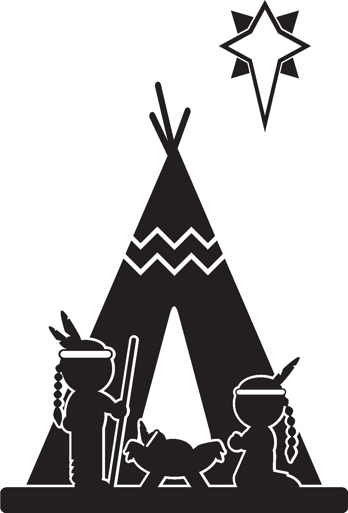 Native American Nativity - Native American Nativity (1875x1875)
