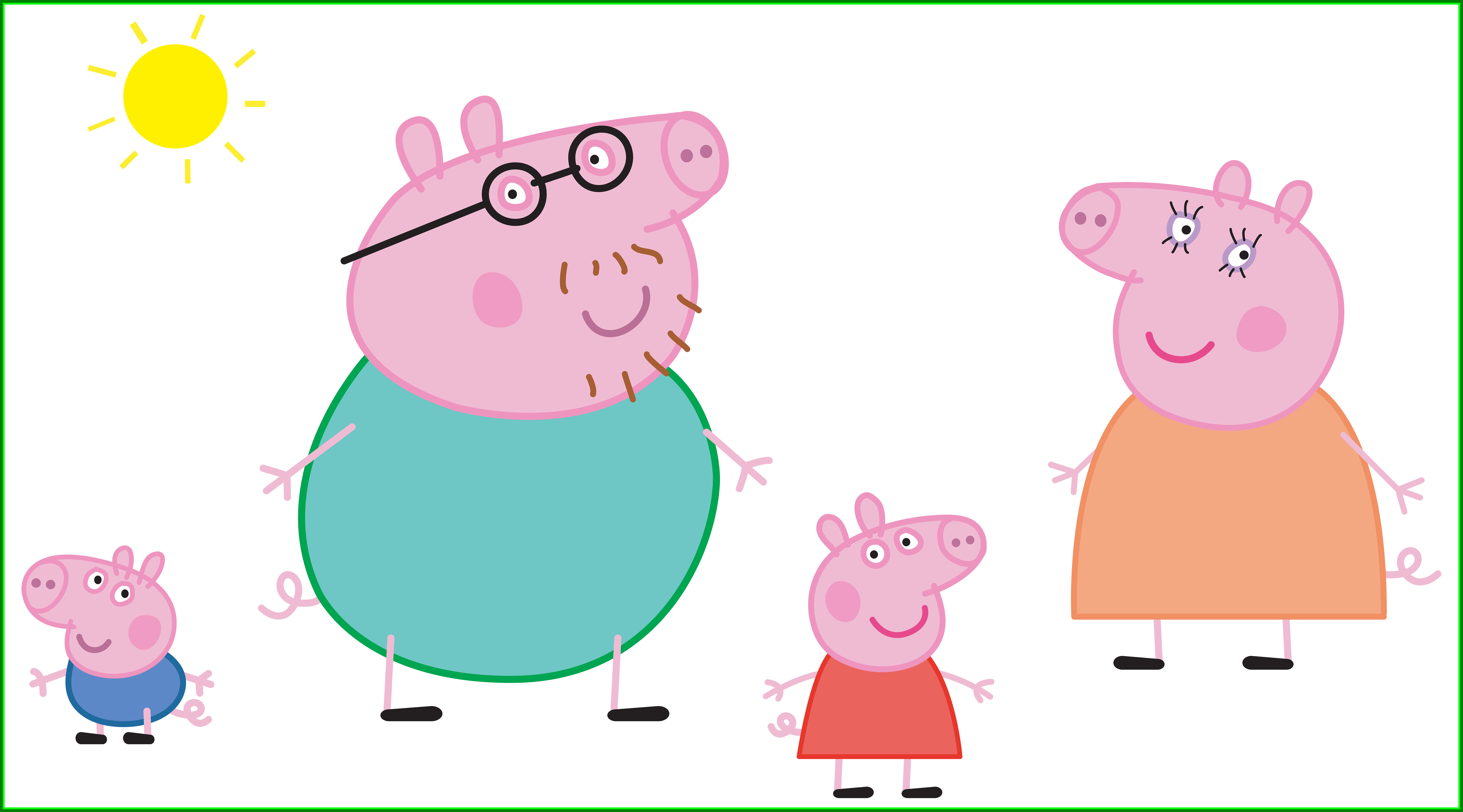 Marvelous Peppa Pig Family Logo Transparent Png Clip - Marvelous Peppa Pig Family Logo Transparent Png Clip (8050x4469)
