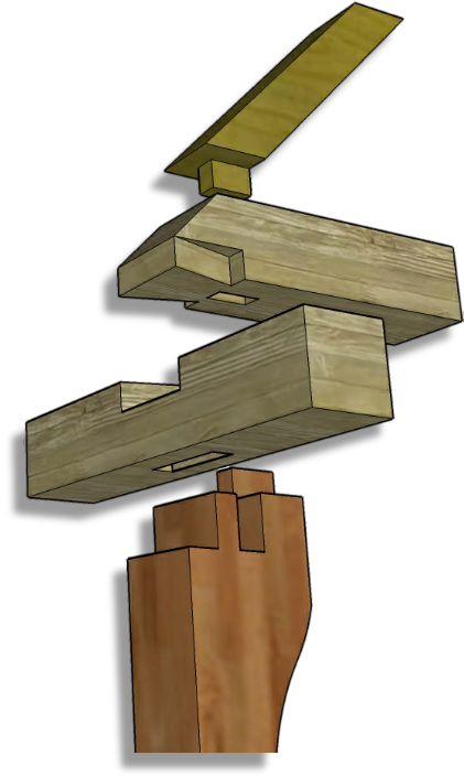 Шнуры Ласточкин Хвост - Jowl Post Joint (421x705)