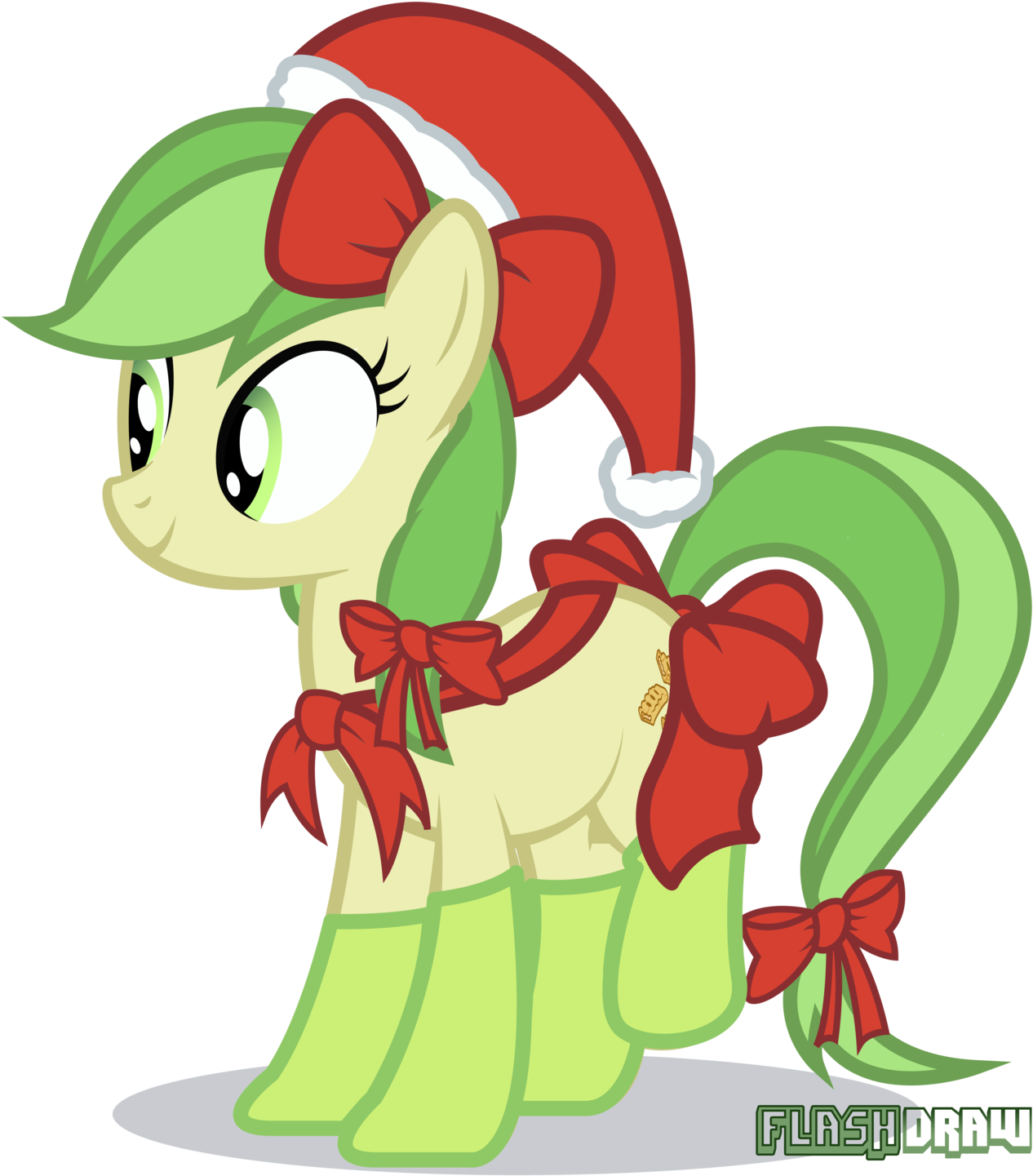 Christmas Horse Clipart Christmas Horse - My Little Pony Christmas Clipart (1280x1455)