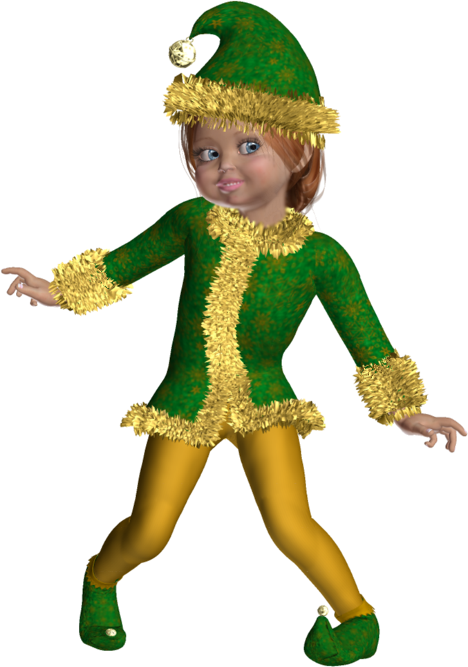 Christmas Doll - Costume Hat (1000x1000)