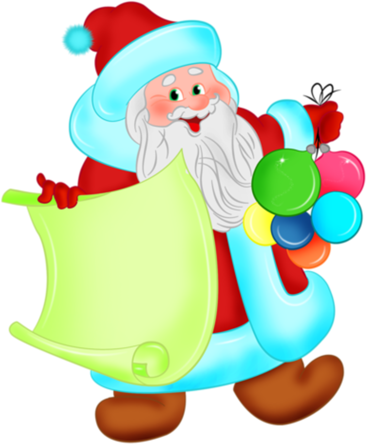 Snegurochka Santa Claus Ded Moroz Christmas Clip Art - Snegurochka Santa Claus Ded Moroz Christmas Clip Art (790x980)