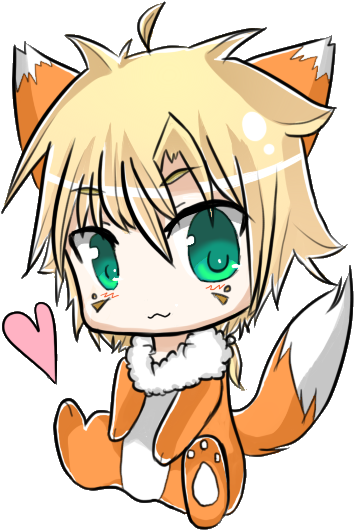 Chibi Tails Drawing Anime - Chibi Tails Drawing Anime (500x550)