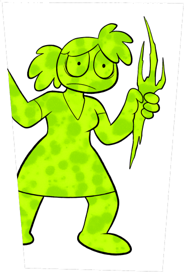 >open The Door Carefully - Cartoon (379x555)