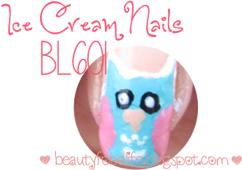 Etude House Review, Etude House Ice Cream Nails Review, - Cartoon (400x325)