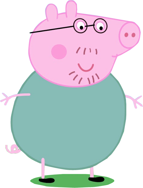 Imágenes De La Peppa Pig Con Fondo Transparente, Descarga - Peppa Pig Y Su Familia (480x628)