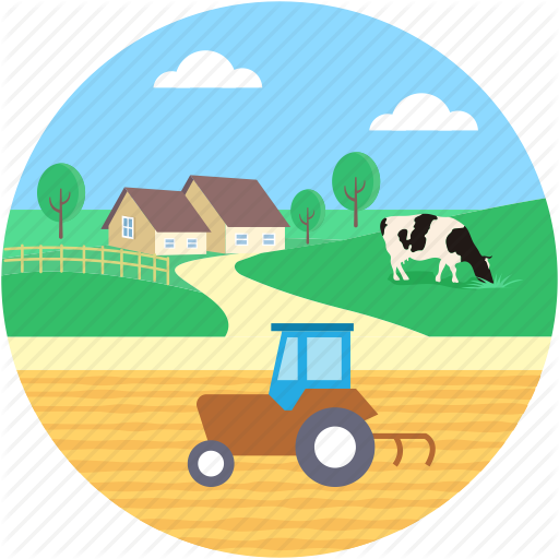 Country, Dorp, Farmhouse, Rural, Town, Village, Ville - Village Icon Png (512x512)