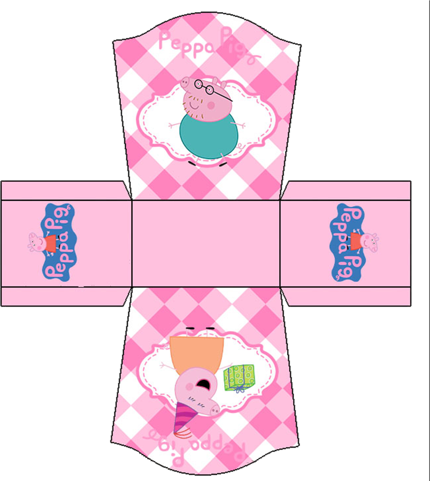 Caixa Peppa - Peppa Pig (1502x1600)