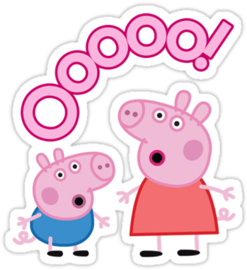 Peppa Pig English Episodes - Peppa Pig Gif Transparent (400x400)