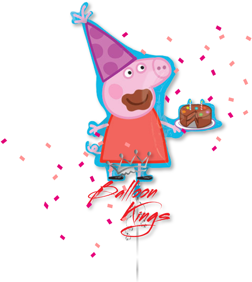 Peppa Pig - Peppa Pig Birthday (1280x1280)