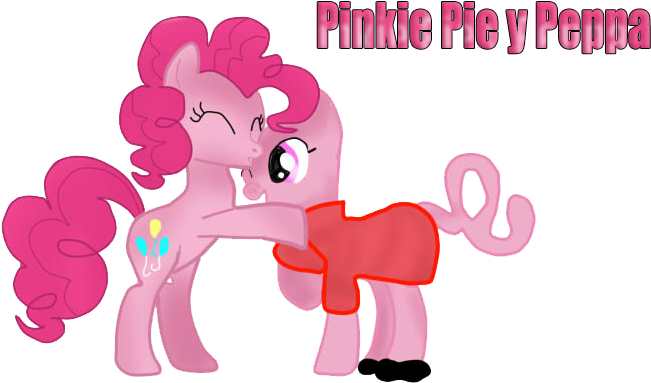 Pinkie Pie Y Peppa By Vpxaj21 - Peppa Pinkie Pie (724x447)