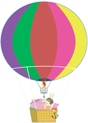Peppa Pig Png Pack - Trefl 4 In 1 Jigsaw Puzzle - Peppa Pig - 4 Years+ - (388x464)