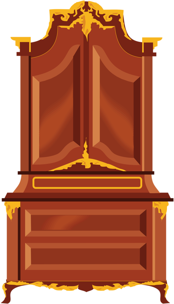 Móveis E Objetos Da Casa - Furniture Clipart (613x1024)