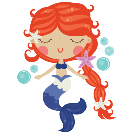Mermaid Svg Scrapbook Cut File Cute Clipart Files For - Scalable Vector Graphics (480x480)