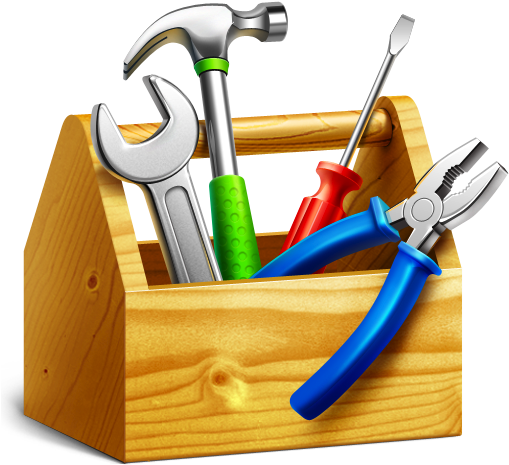 Construindo Minha Casa Clean - Toolbox Clipart Transparent Background (512x512)
