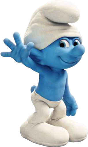 Description - Smurfs Clumsy (306x508)