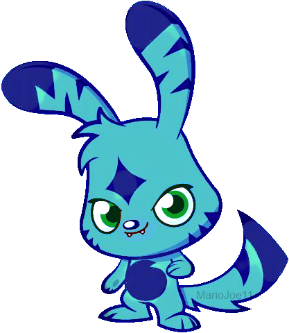 My Monster - Blue Katsuma Moshi Monsters (417x480)