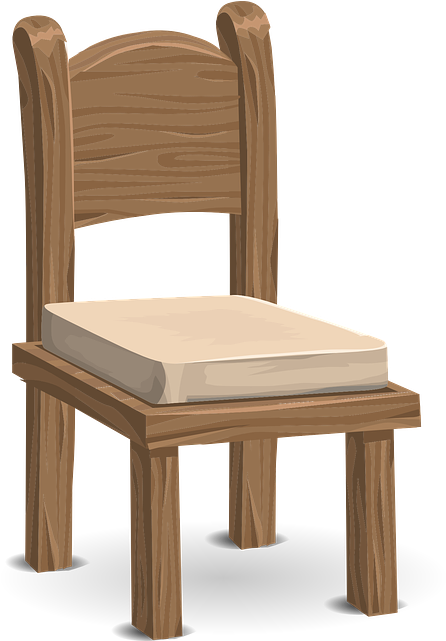 Móveis E Objetos Da Casa - Flashcards Chair (493x640)