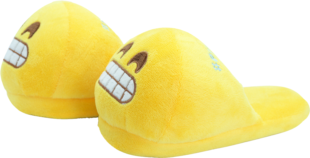 Rumah Casa Cocina Pantuflas Emoji Large Grinning Png - Emoji (1029x633)