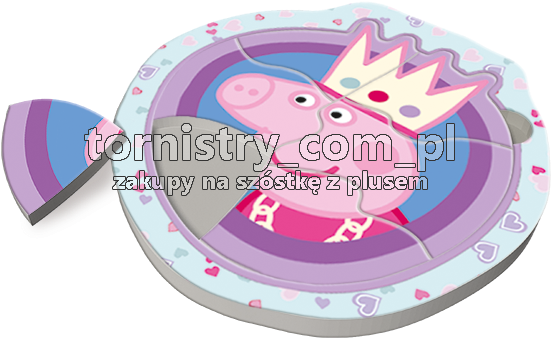 Baby Fun Peppa Pig, Świnka Peppa - Trefl Peppa Pig Baby Fun Puzzle (6-piece, Multi-colour) (600x391)