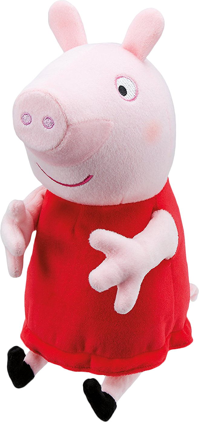 Peppa - Laughing Peppa Pig Toy (658x1393)