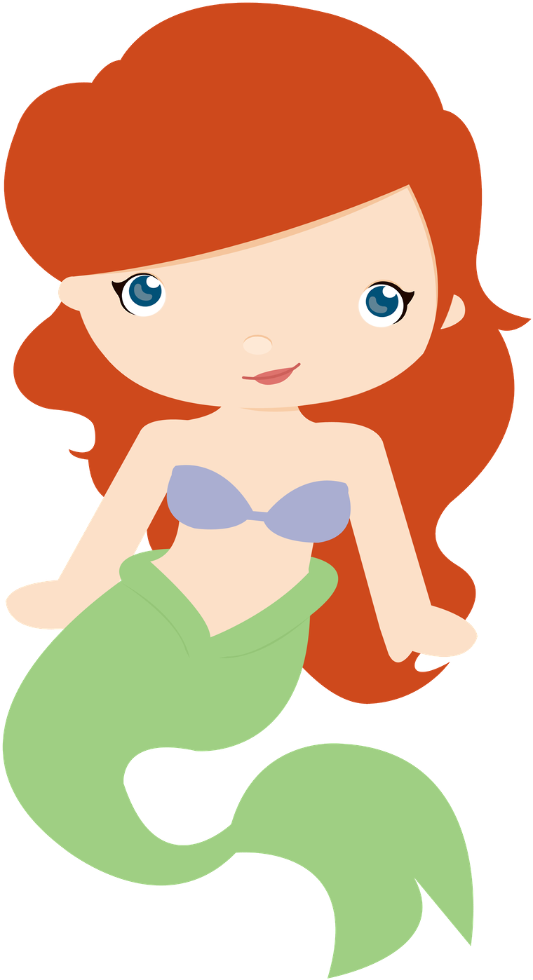 Pequena Sereia - Minus - Desenho Sereia Png (900x1435)