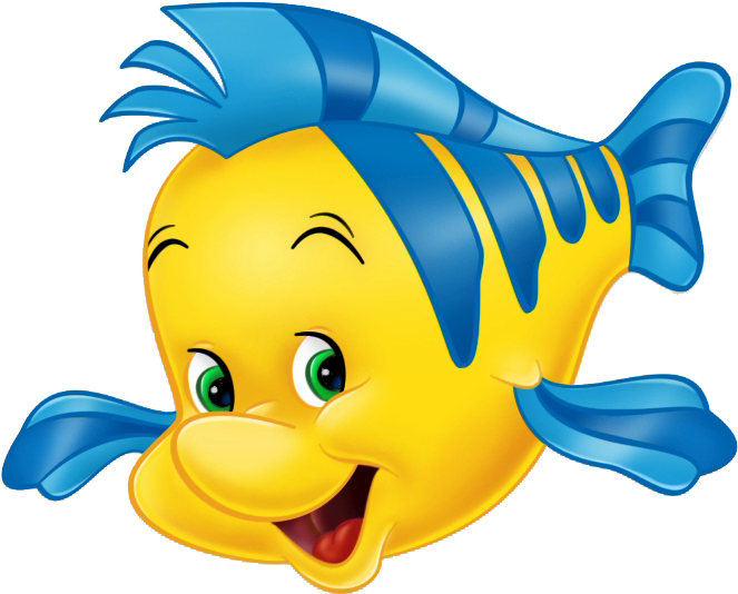 Court Finds That Party Who Signed "flounder" Is Not - Little Mermaid Flounder Png (677x560)