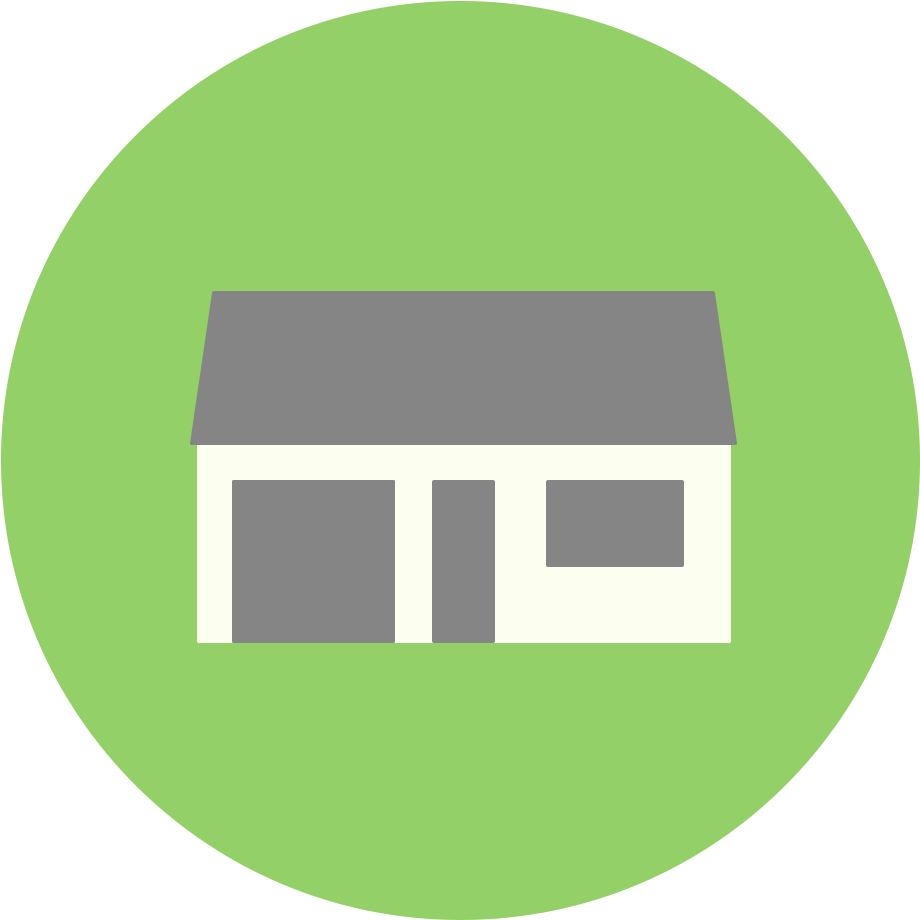 Home Icon - Flat Icons - Flat House Icon Png (1000x1000)