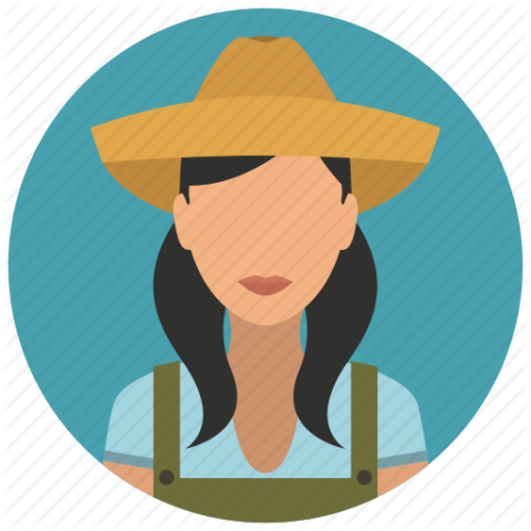 Tucson Village Farm - Woman Farmer Icon (480x480)