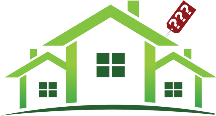 What's Your Home Worth - Real Estate Vector (736x414)