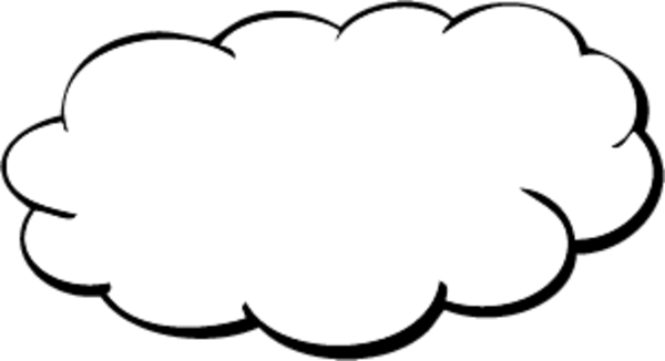 Cloud Clip Art Nature Cleanclipart - One Team One Dream (600x326)