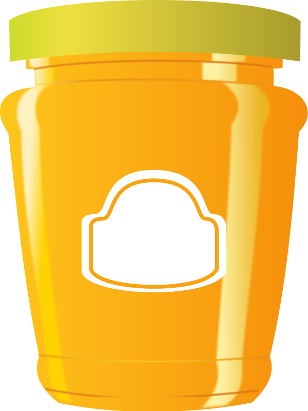 Mango Cliparts 26, - Frasco De Mermelada Png (600x800)