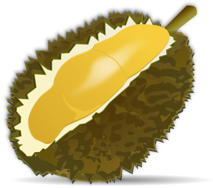 Mango Clipart Durian Fruit - Durian Fruit Clipart (700x618)