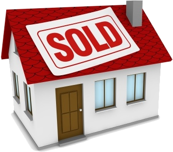 House Of Sell - House Sold Clipart (450x360)