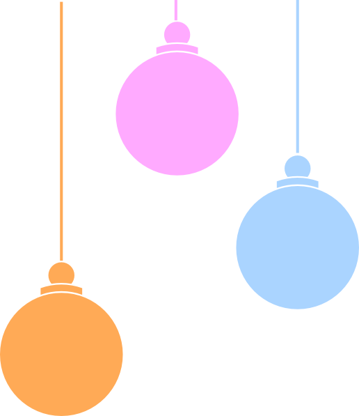 Christmas Balls Vector Png (516x597)