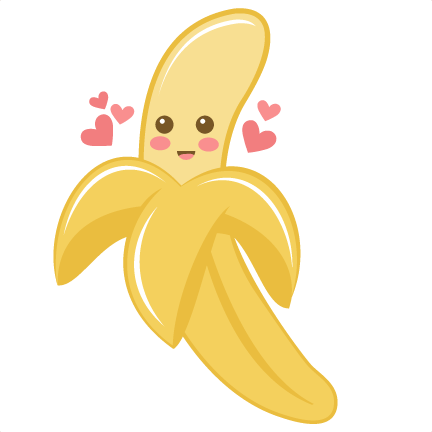 Cool Clipart Of Mango Cute Banana Clipart Clipartsgram - Cute Banana Clip Art (432x432)