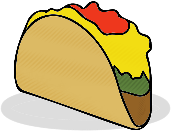 Mango Cliparts 27, Buy Clip Art - Taco (1280x1280)