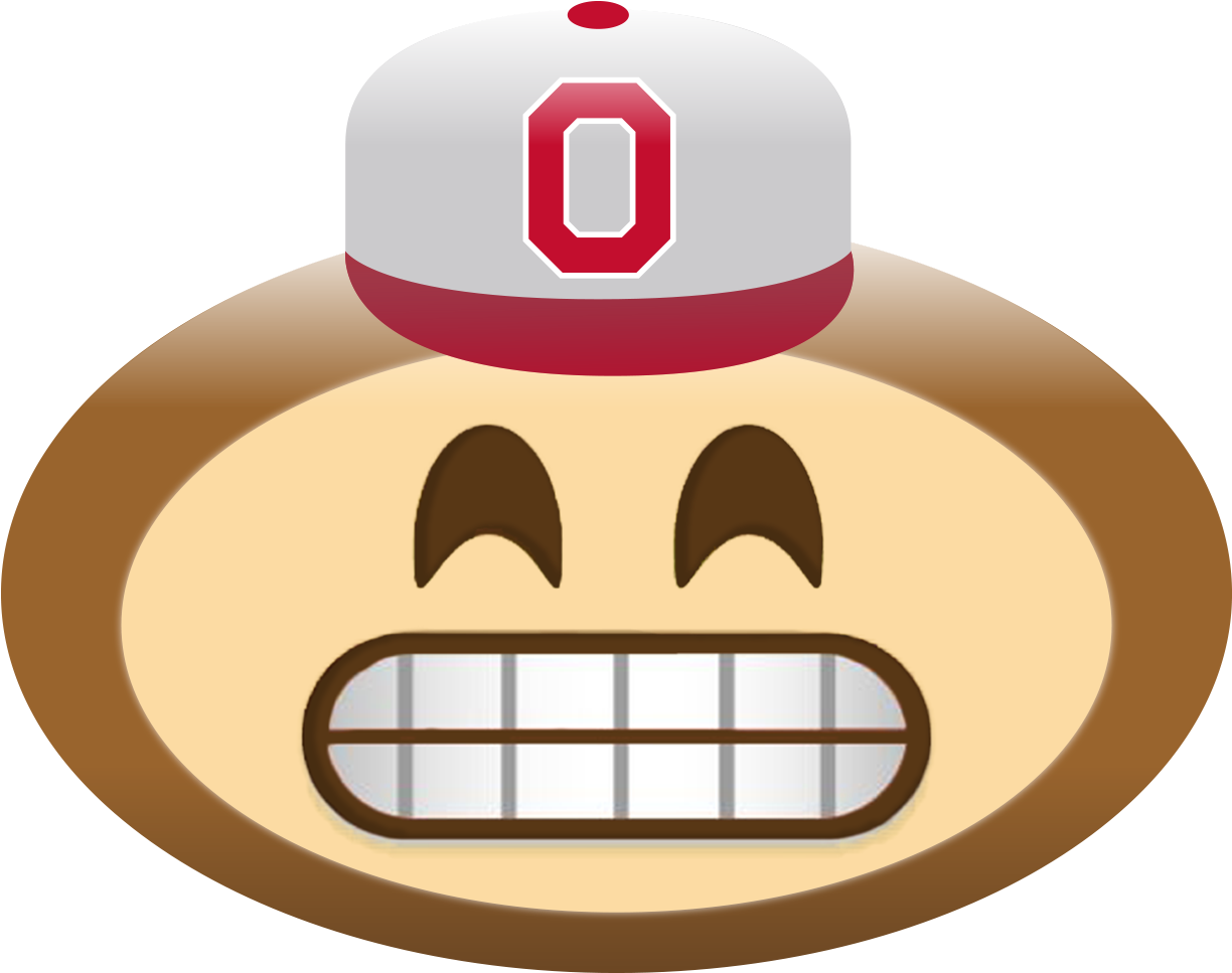 Photos Of Brutus Buckeye Clip Art Medium Size - Open Eye Crying Laughing Emoji Memes (1500x1500)